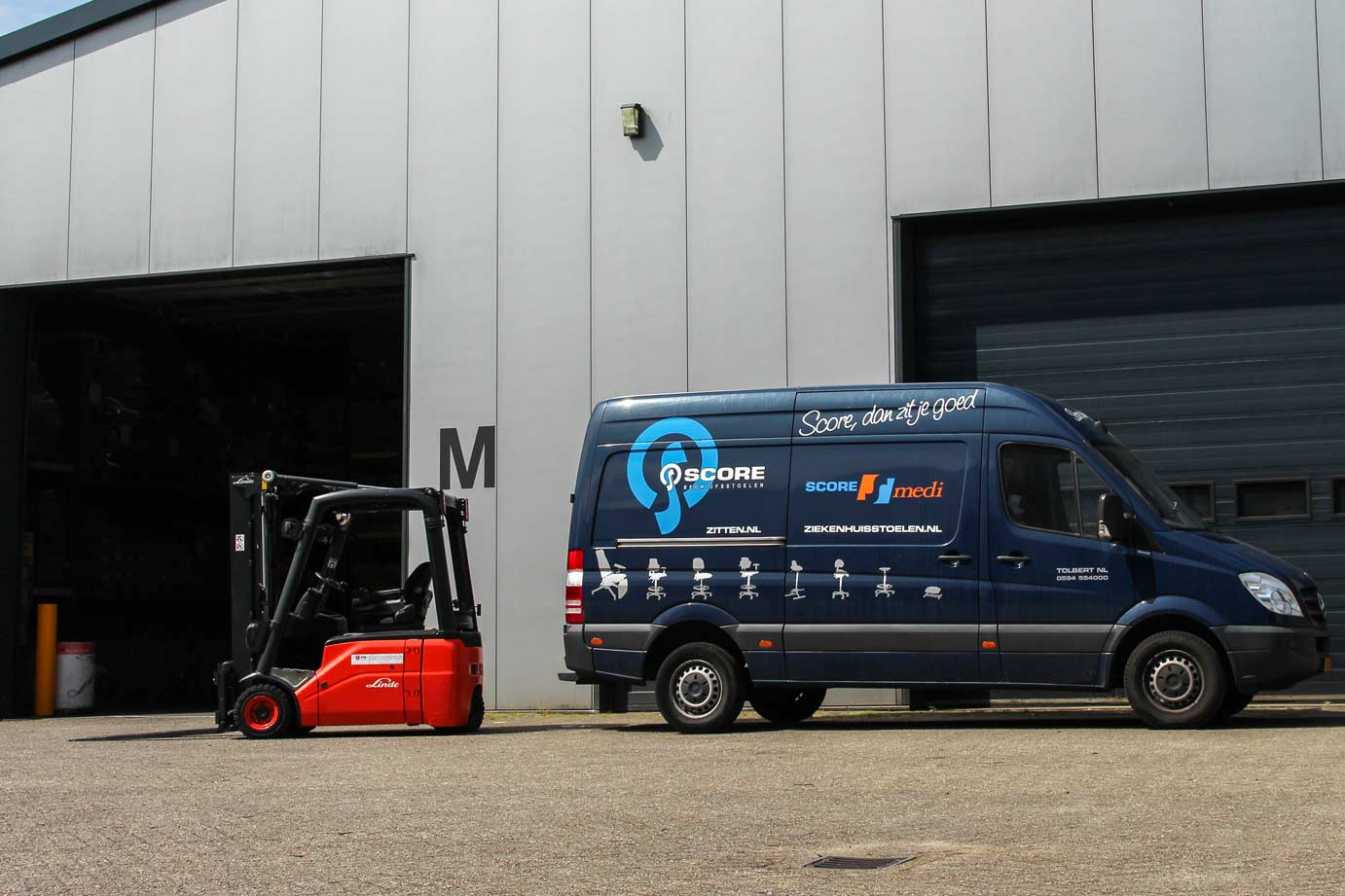PTB Levert Linde Heftruck aan Score BV